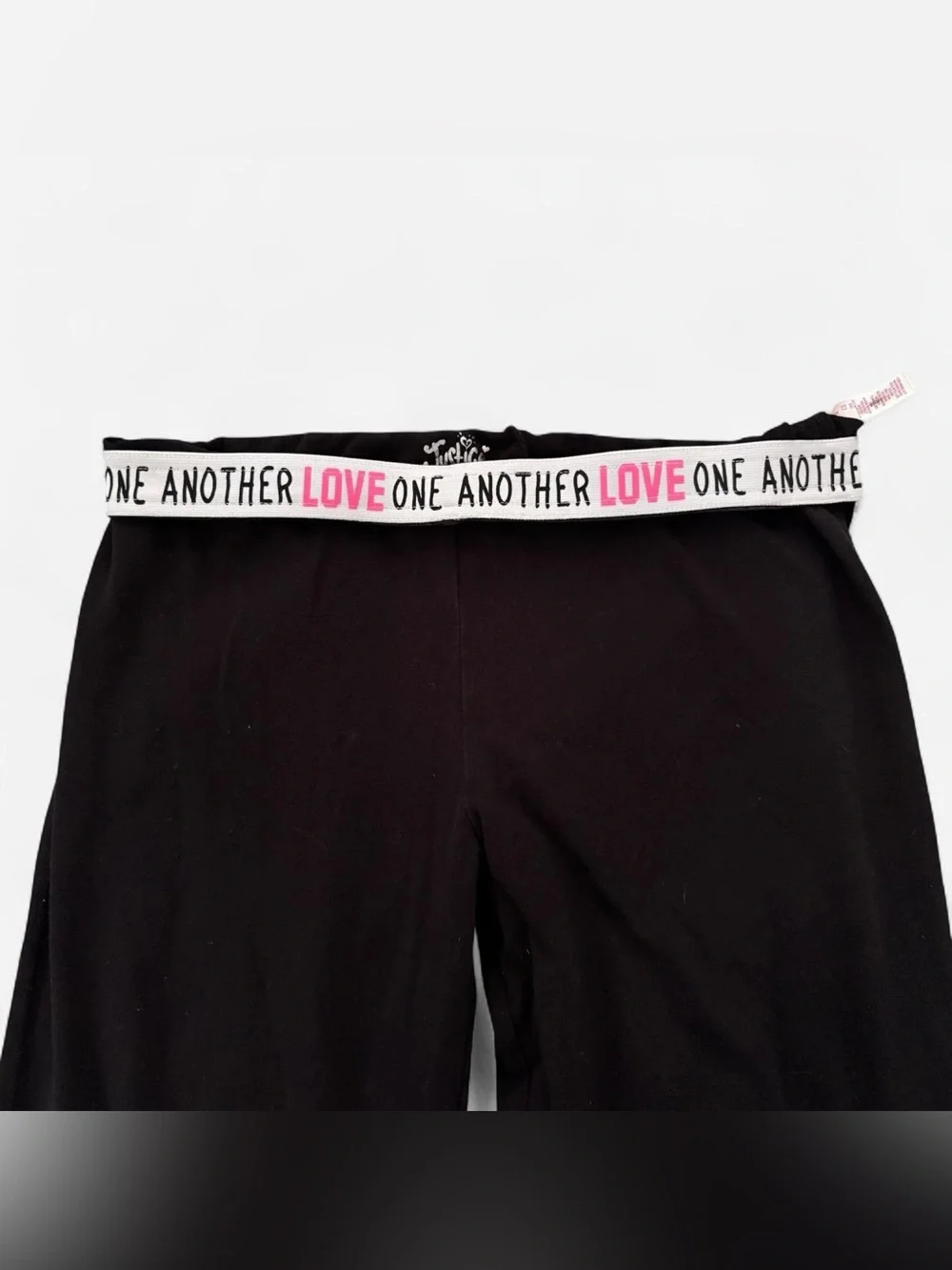 Justice Girls Black Yoga Pants
